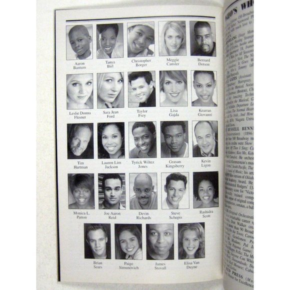 Finnegan's Rainbow Playbill December 2009 Jim Norton Kate Baldwin Ticket Stain - Picture 10 of 11